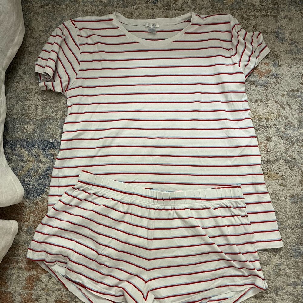 LAKE Striped Pajama Set